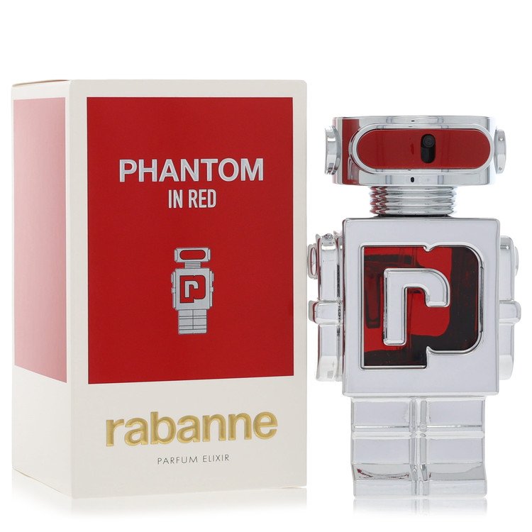 Paco Rabanne Phantom In Red Elixir by Paco Rabanne Parfum Spray 3.4 oz for Men