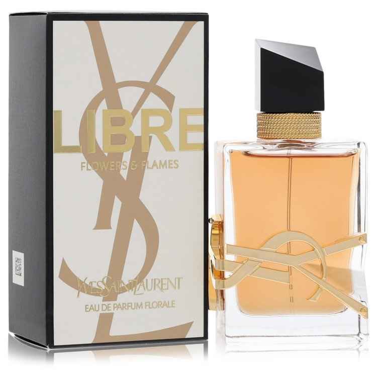 Libre Flowers & Flames by Yves Saint Laurent Eau De Parfum Spray 1.6 oz for Women