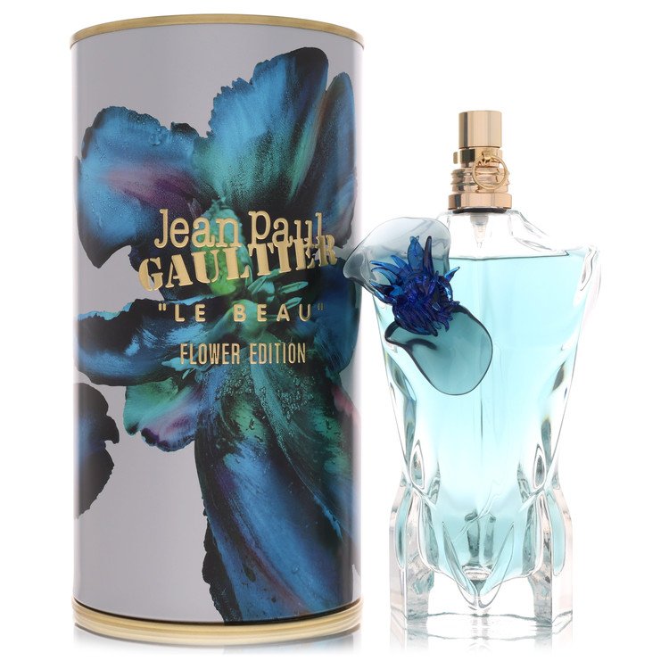 Jean Paul Gaultier Le Beau Flower Edition by Jean Paul Gaultier Eau De Parfum Spray 4.2 oz for Men