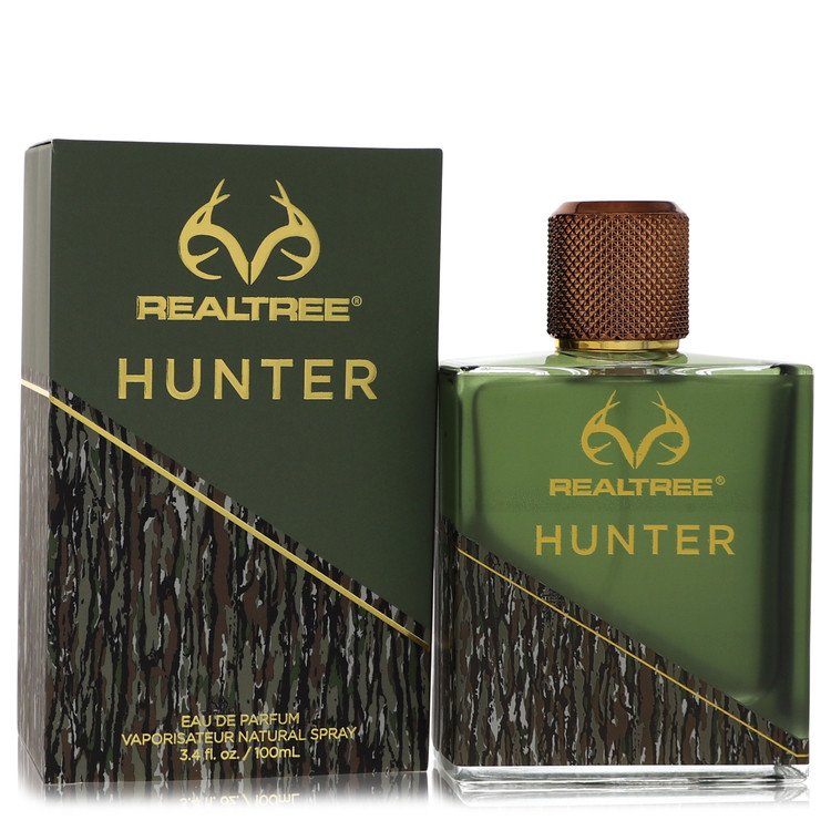 Realtree Hunter by Jordan Outdoor Eau De Parfum Spray (Unboxed) 3.4 oz for Men