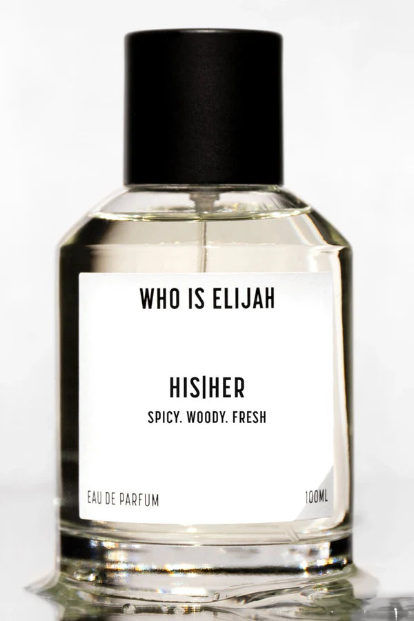 Who Is Elijah His|Her Eau De Parfum Unisex Spray 50ml (Australian-Made)