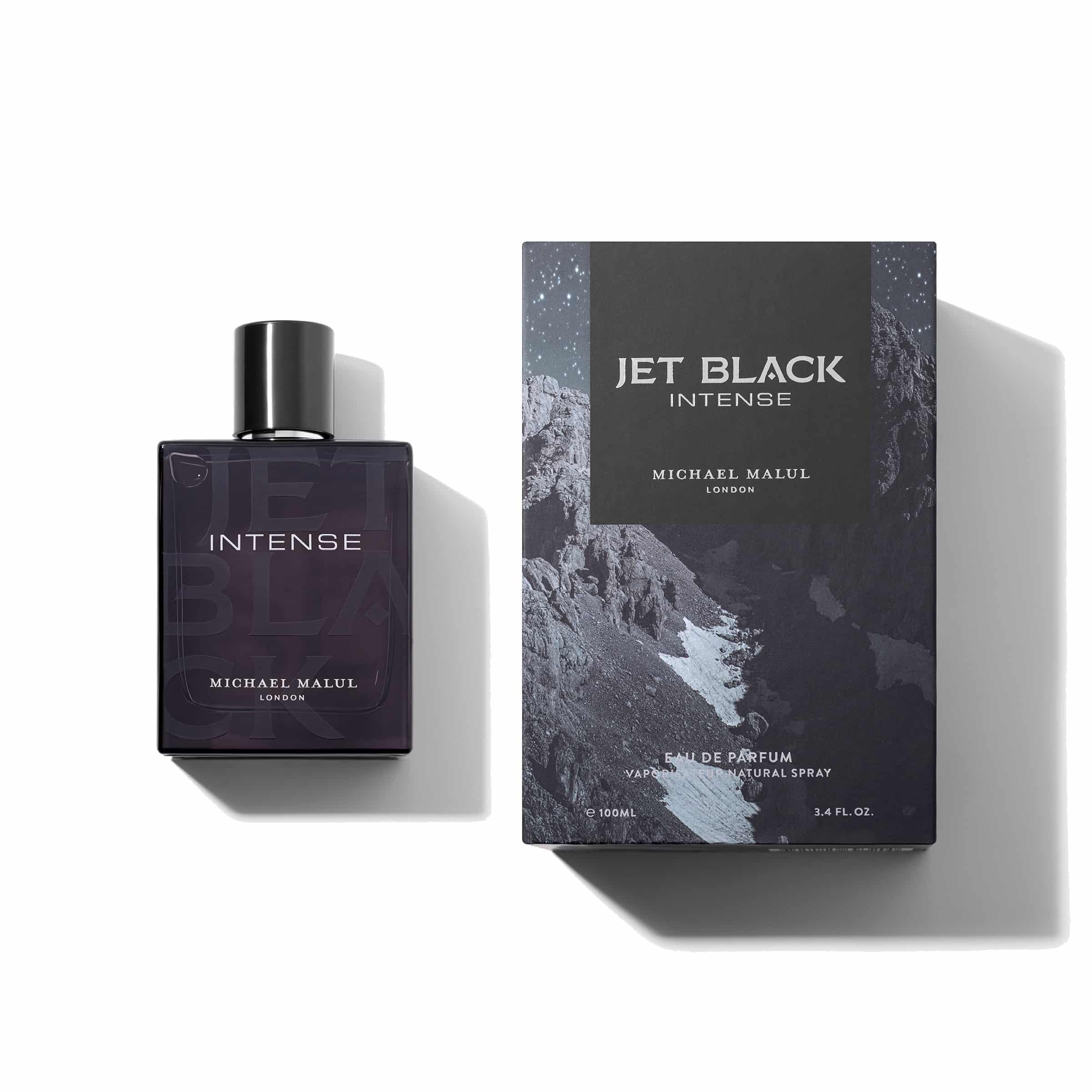 Michael Malul London Jet Black Intense Eau De Parfum Spray 100ml Men
