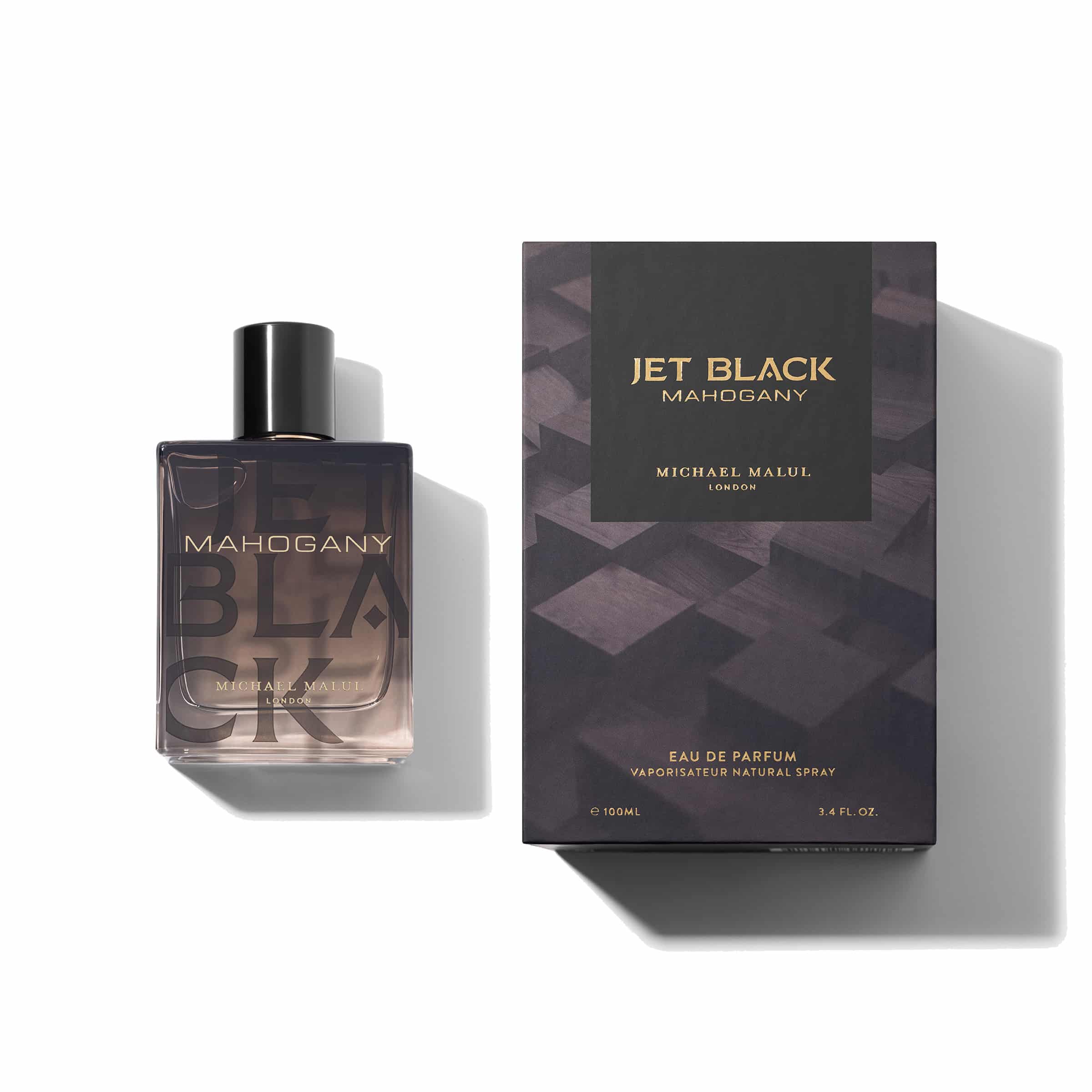 Michael Malul London Jet Black Mahogany Eau De Parfum Spray 100ml Men