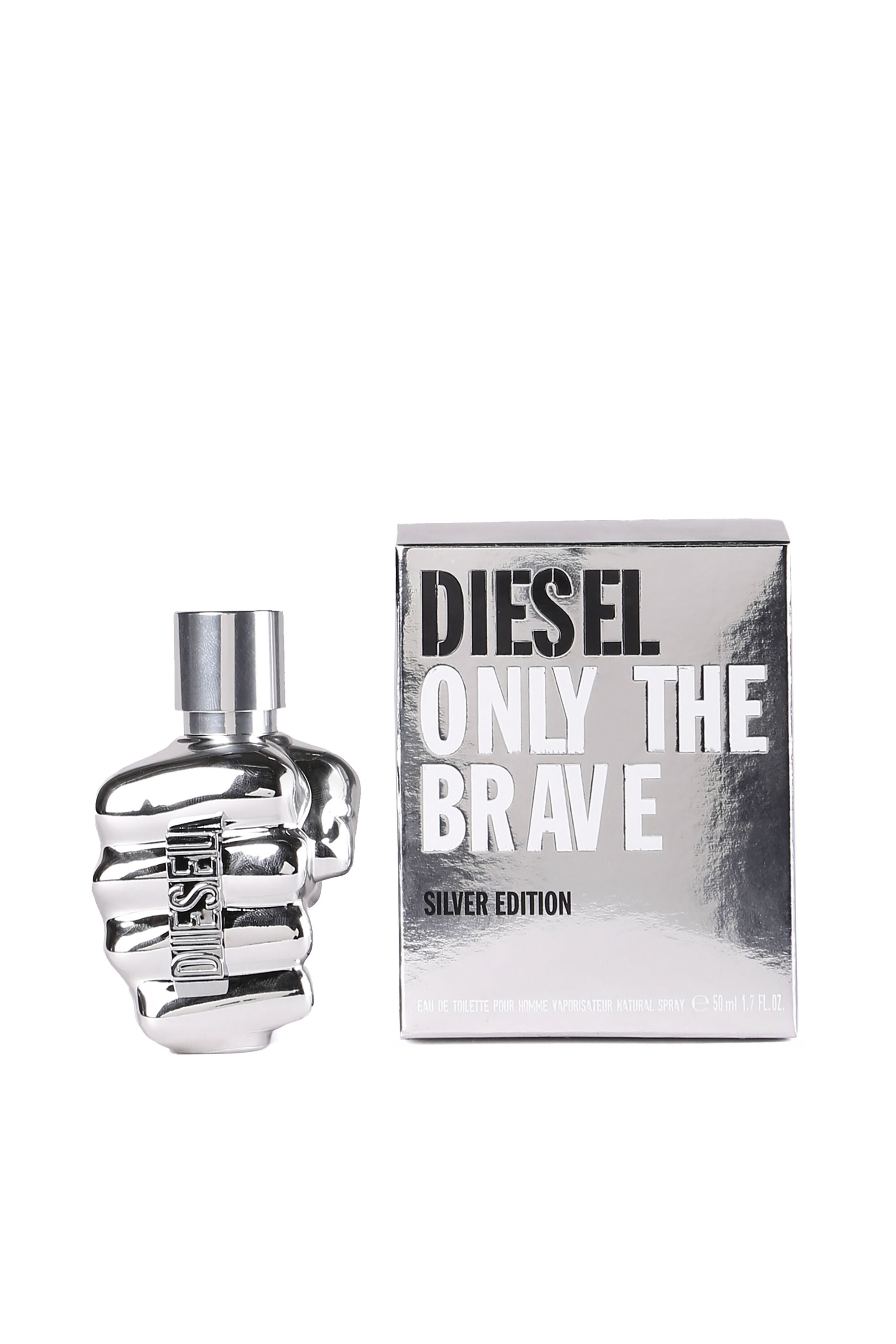 Diesel Only The Brave Silver Edition Eau De Toilette Spray 50ml (Discontinued, Rare)