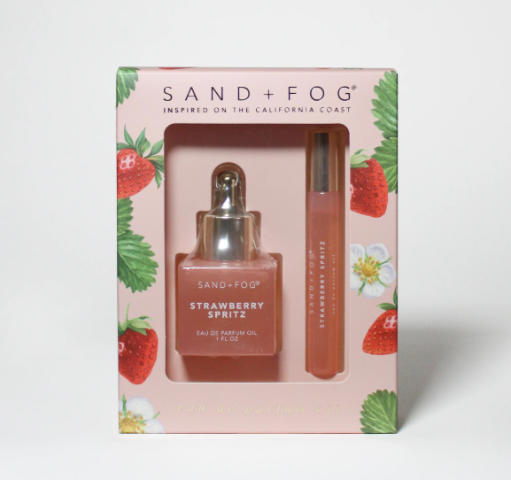 Sand + Fog Strawberry Spritz Eau De Parfum Oil 30ml Dropper + 10ml Dropper