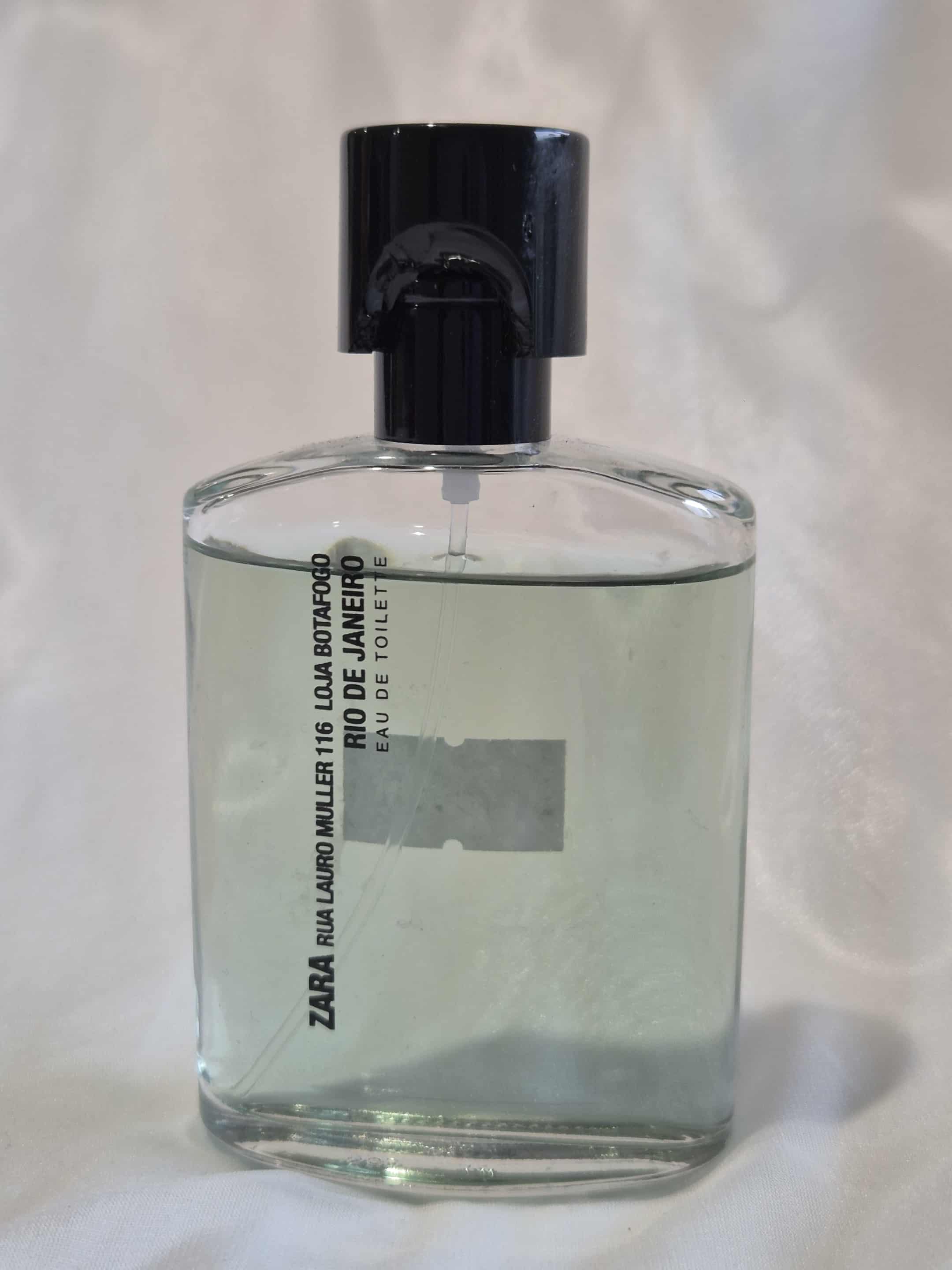 Zara Rio De Janeiro Eau De Toilette Men Spray 50ml (90% Full, Broken Lid, Unboxed, Discontinued)
