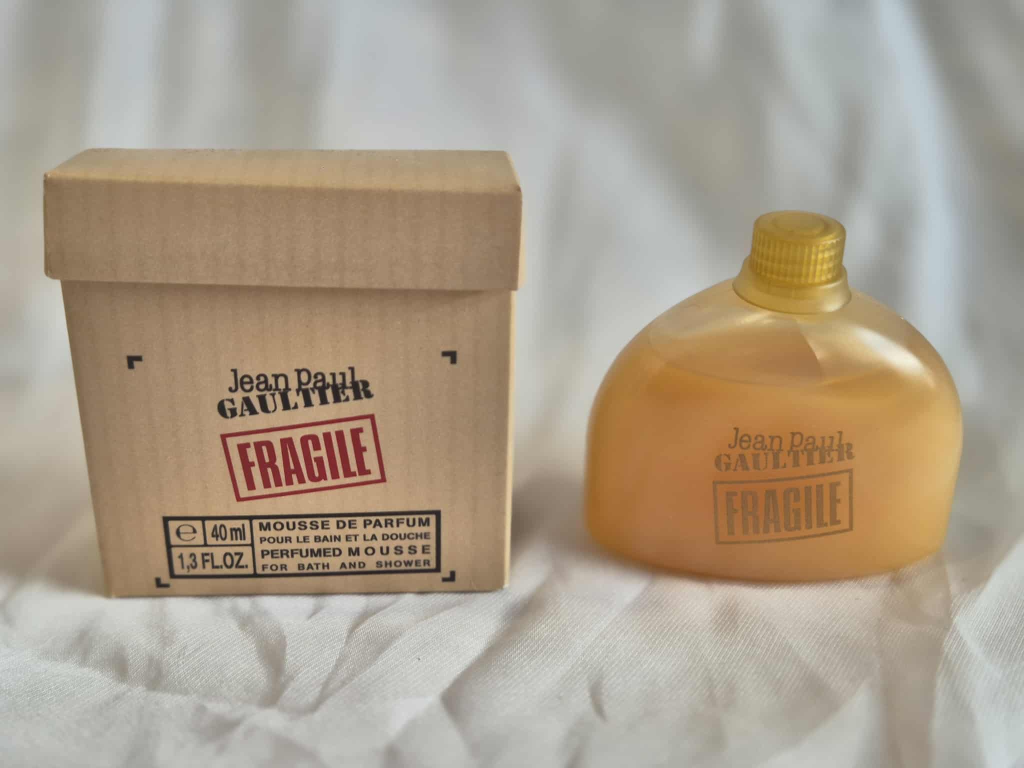 Jean Paul Gaultier Fragile Mousse De Parfum 40ml Collectable Item