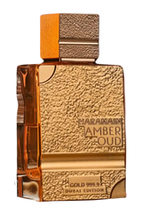 Al Haramain Amber Oud Gold 999.9 Dubai Edition Extrait De Parfum Spray 75ml + Travel Atomizer