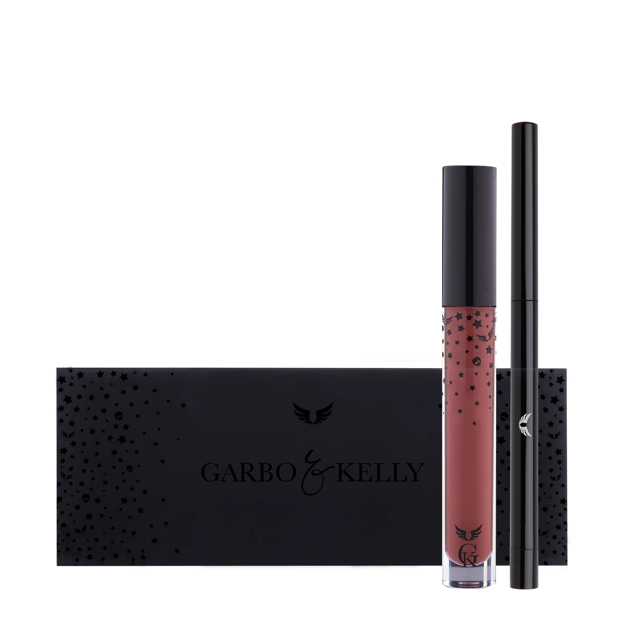 Garbo & Kelly Rock Matte Liquid Lip + Lip Definer Couture Kit - Harmony