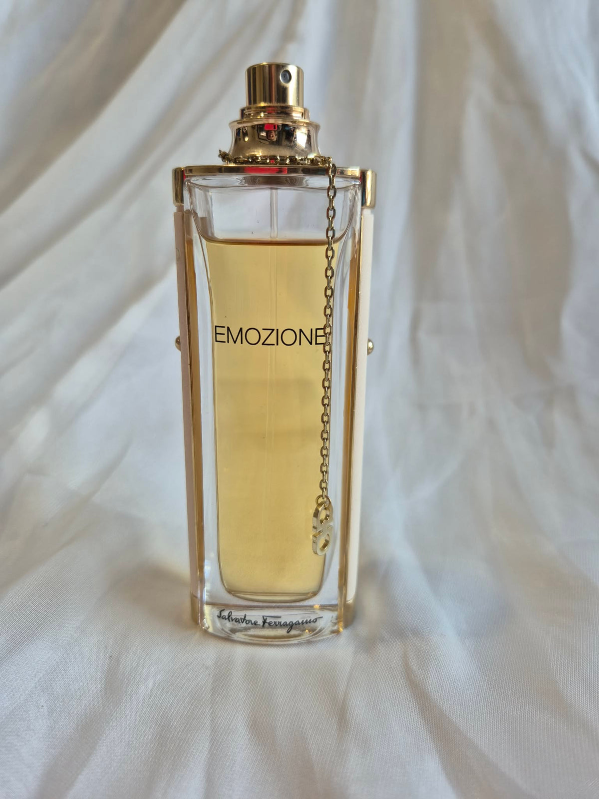Salvatore Ferragamo Emozione Eau De Parfum Spray 50ml (90% Full, Unboxed, No Lid, Discontinued, Rare)