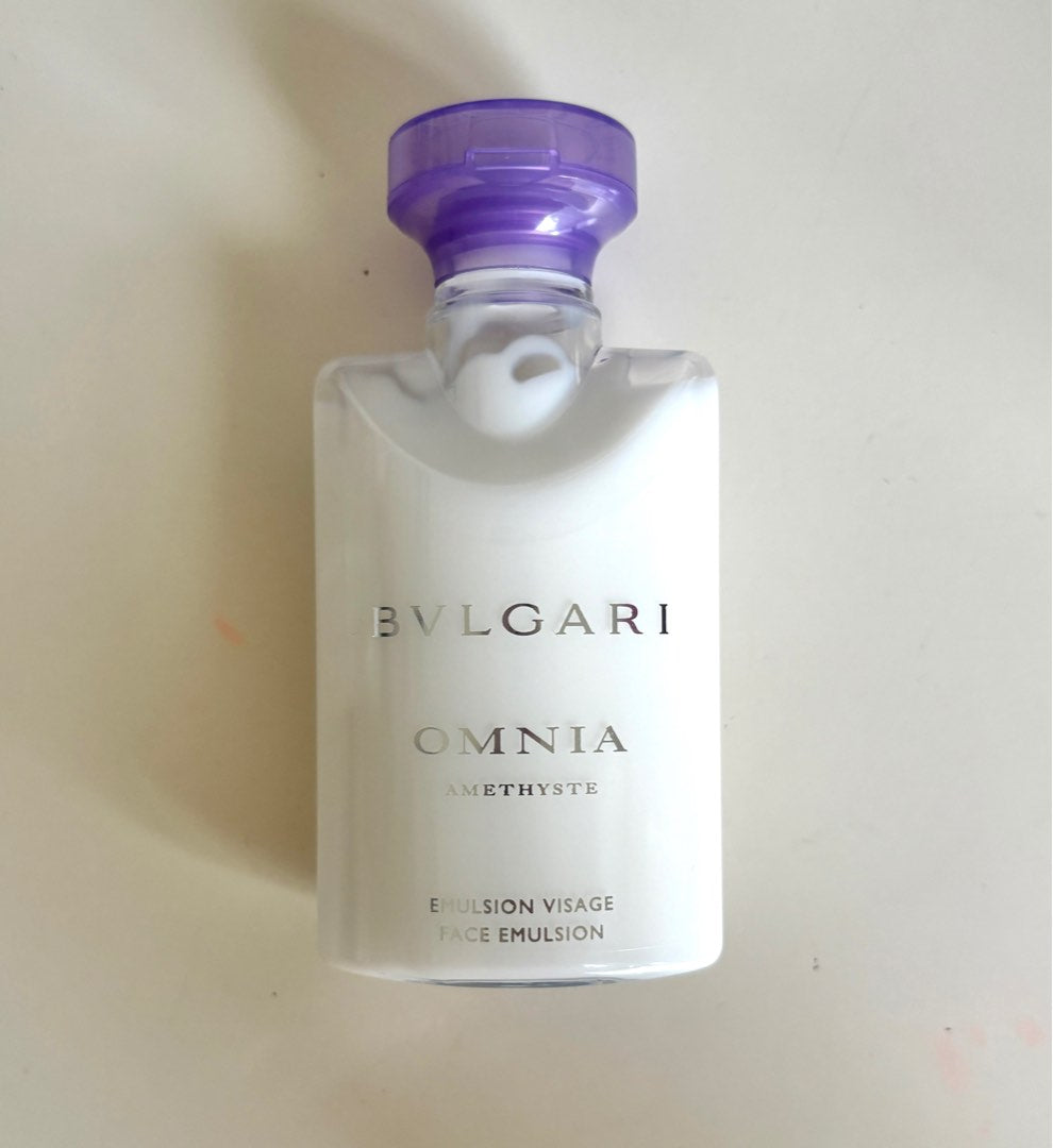 Bvlgari Omnia Amethyste Face Emulsion 40ml (Unboxed)