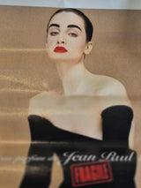 Jean Paul Gaultier Fragile Canvas Advert Decor Collectable Item (Discontinued, Very Rare)
