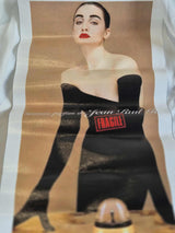 Jean Paul Gaultier Fragile Canvas Advert Decor Collectable Item (Discontinued, Very Rare)