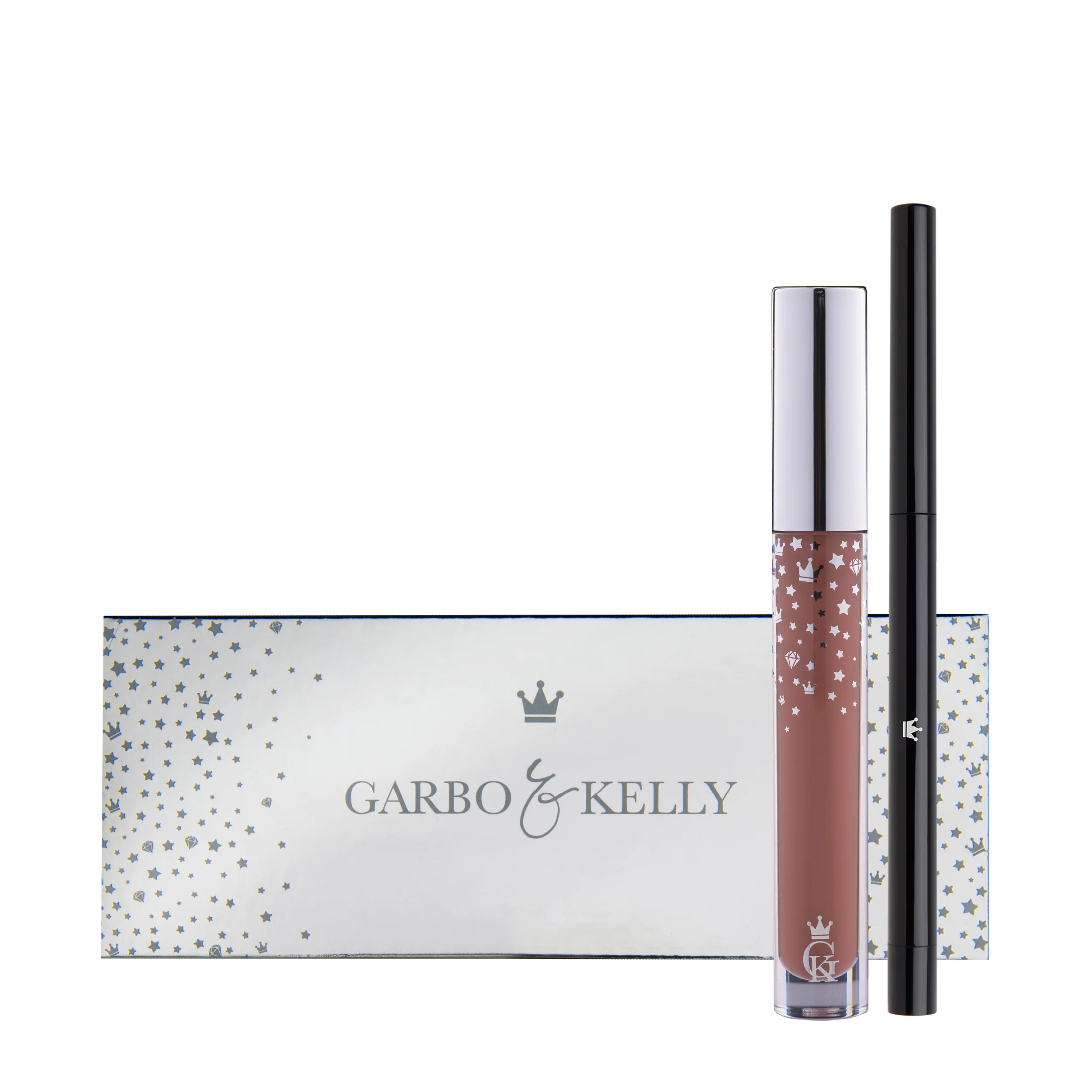Garbo & Kelly Royalty Gloss Liquid Lip + Lip Definer Couture Kit - London