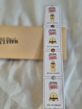 Jean Paul Gaultier Fragile Stamps in Envelope Collectable Item (Discontinued, Very Rare)