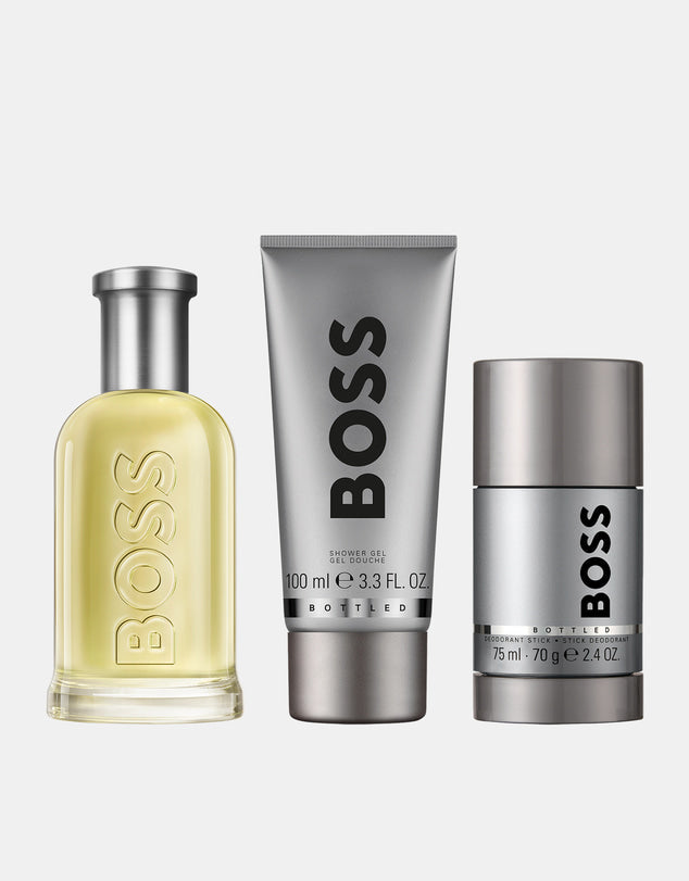 Hugo Boss Bottled Eau De Toilette 100ml + SG 100ml + Deodorant Stick Gift Set