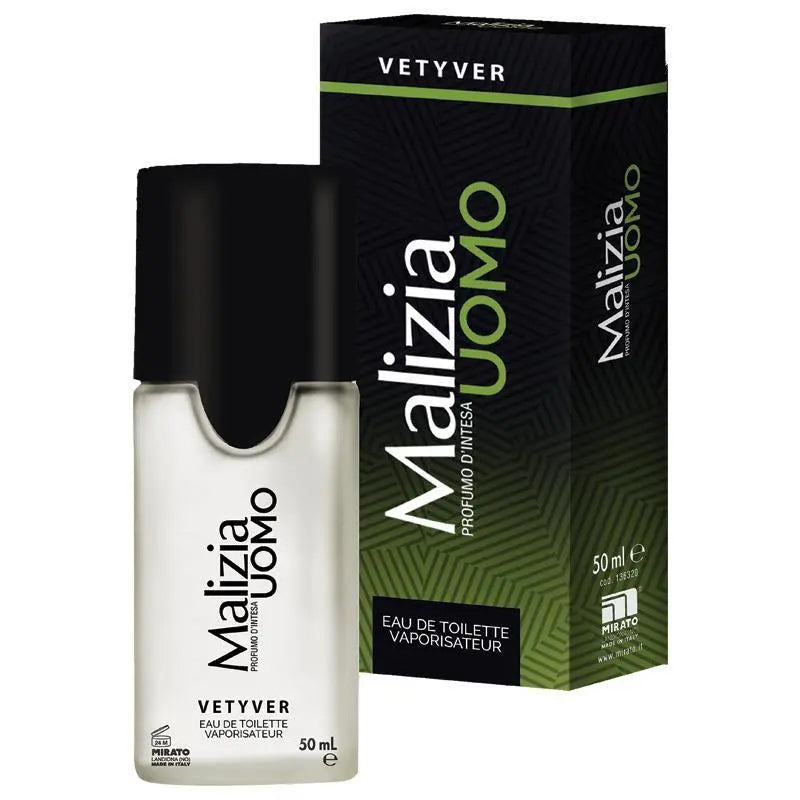 Malizia Uomo Vetyver Profumo D'Intensa Eau De Toilette Spray 50ml