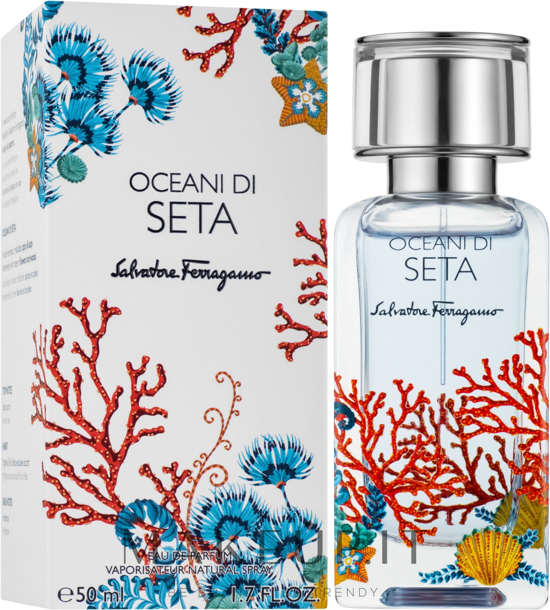Salvatore Ferragamo Oceani Di Seta Eau De Parfum Spray 50ml