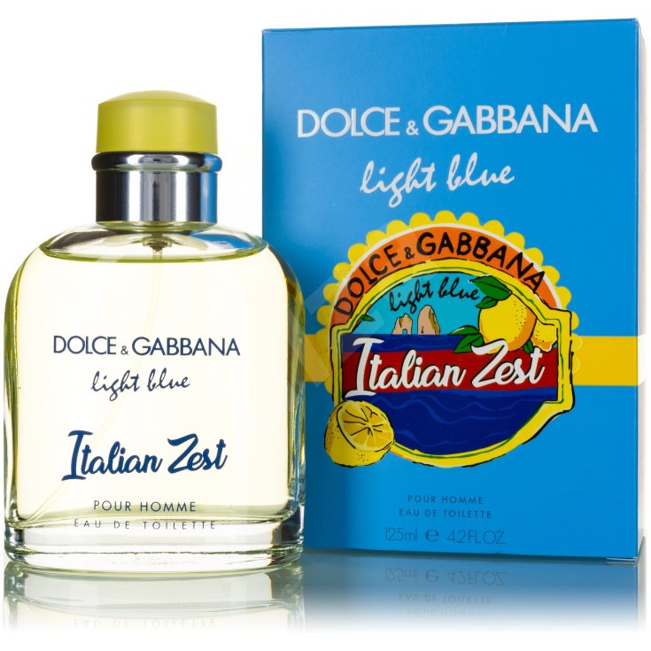 Dolce & Gabbana Light Blue Italian Zest Pour Homme Eau De Toilette 125ml (Discontinued, Rare)