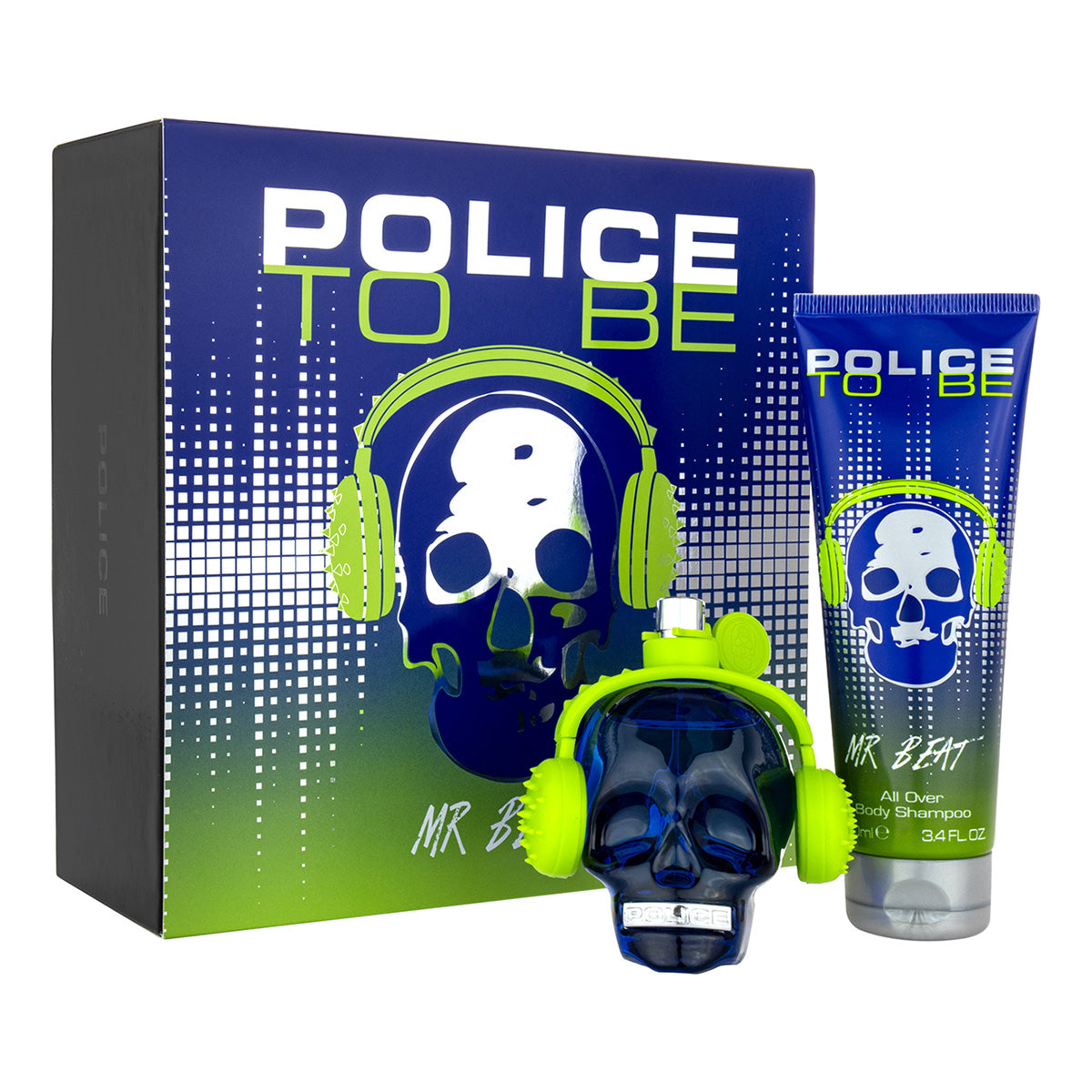 Police To Be Mr Beat Eau De Toilette Man 75ml + BW 100ml (Discontinued, Rare)