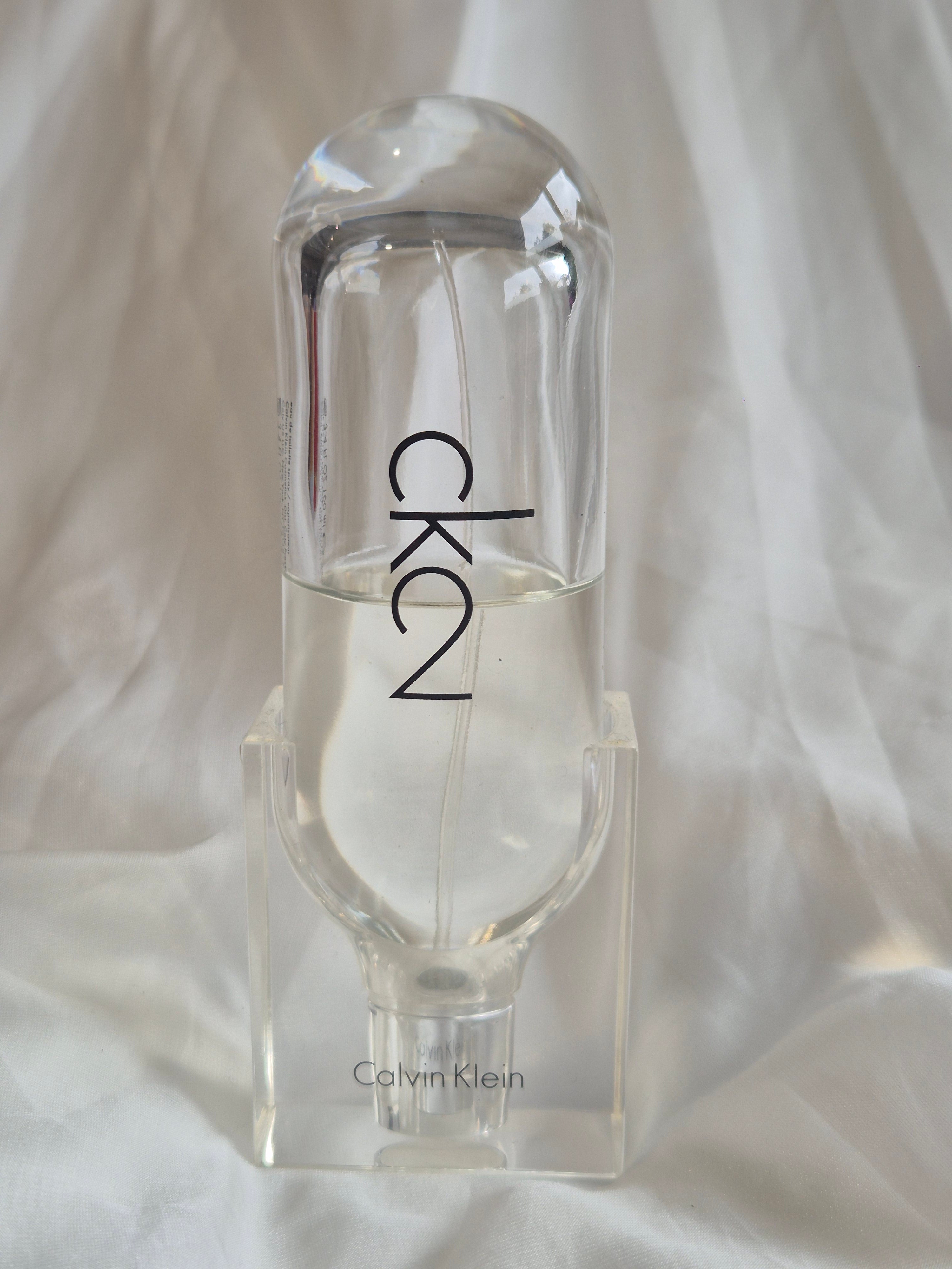 Calvin Klein Ck2 EDT 100ml 50% Full (Unboxed) Discontinued Rare