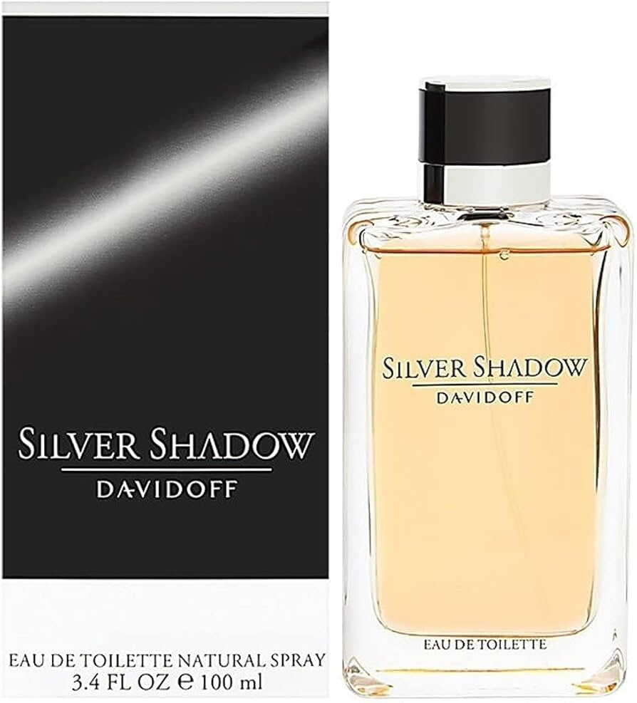 Davidoff Silver Shadow Eau De Toilette Spray 100ml (Discontinued, Rare)