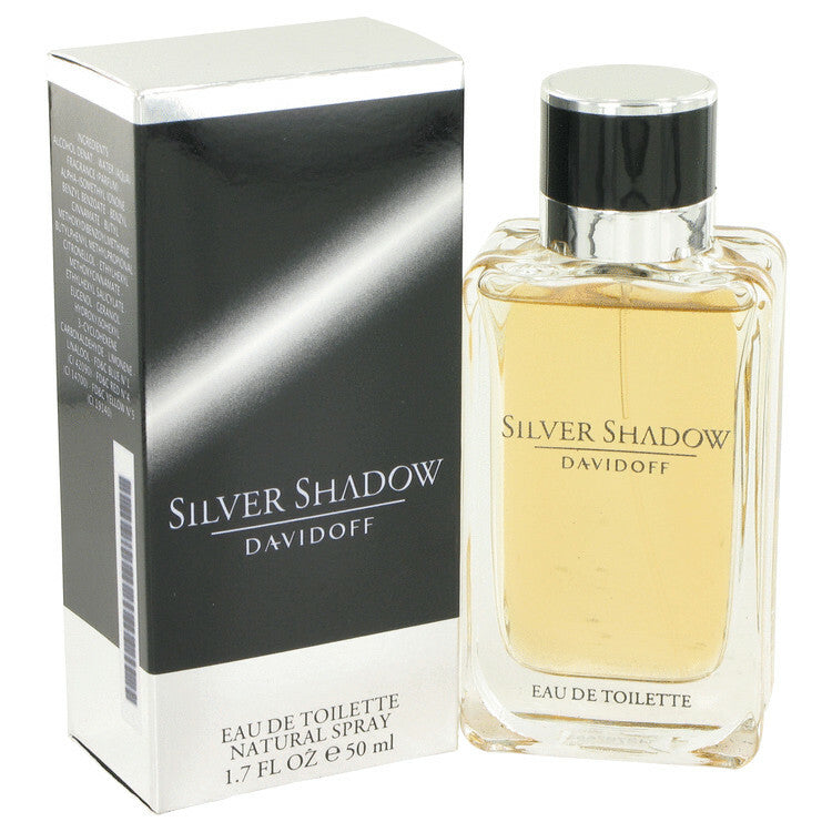 Davidoff Silver Shadow Eau De Toilette Spray 50ml (Discontinued, Rare)
