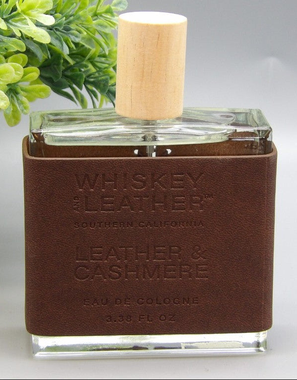 Whiskey and Leather Leather & Cashmere Eau De Cologne 100ml (Unboxed)