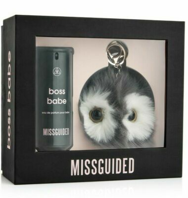 Missguided Boss Babe Eau De Parfum Pour Babe 80ml + Pompom Keyring Gift Set (Discontinued, Rare)