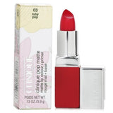 Clinique Pop Matte Lip Colour + Primer Lipstick - 03 Ruby Pop