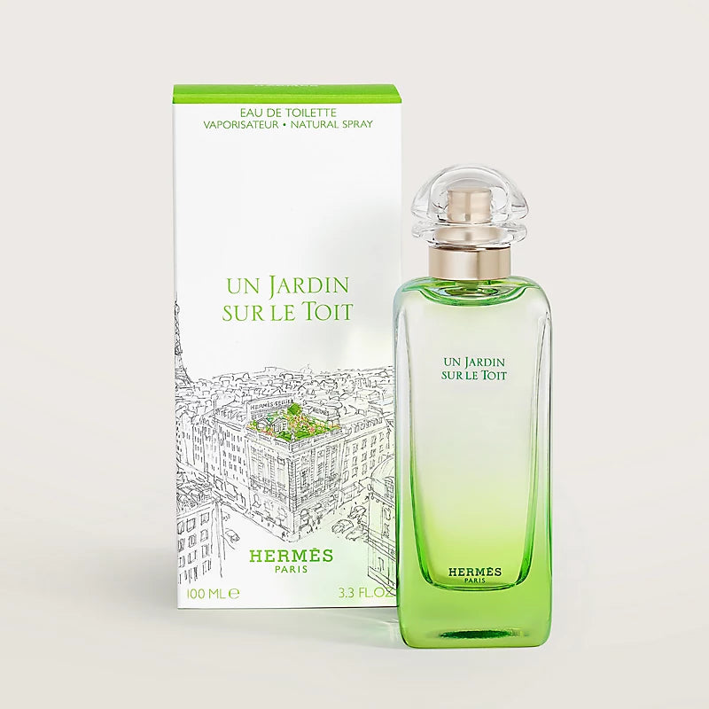 Hermes Un Jardin Sur Le Toit Eau De Toilette Refillable Spray 100ml