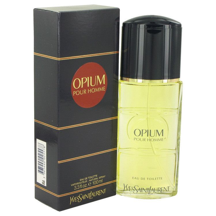 Opium by Yves Saint Laurent Eau De Toilette Spray 3.3 oz for Men