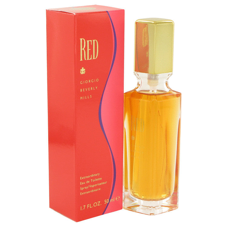 Red by Giorgio Beverly Hills Eau De Toilette Spray 1.7 oz for Women