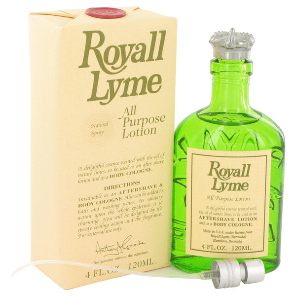 Royall Lyme by Royall Fragrances All Purpose Lotion / Cologne 4 oz for Men