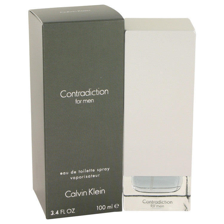 Contradiction by Calvin Klein Eau De Toilette Spray 3.4 oz for Men