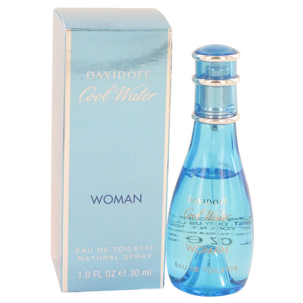 Cool Water by Davidoff Eau De Toilette Spray 1 oz for Women