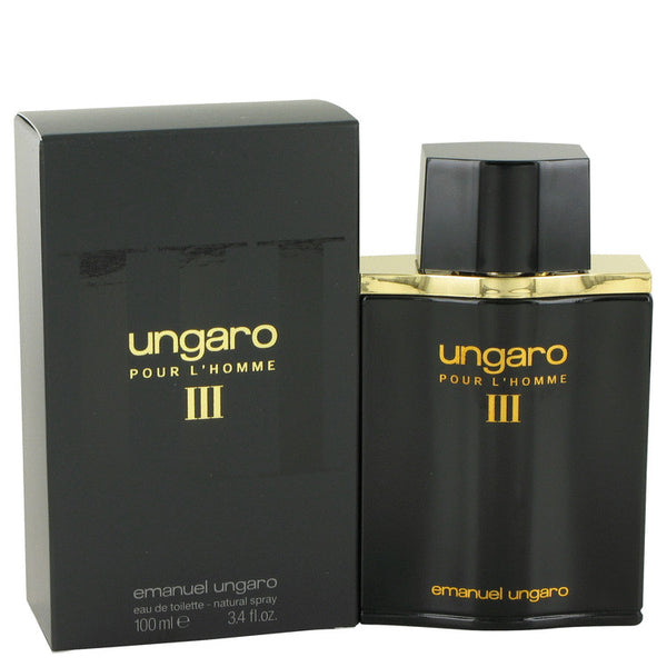 Ungaro Iii by Ungaro Eau De Toilette Spray (New Packaging) 3.4 oz for Men