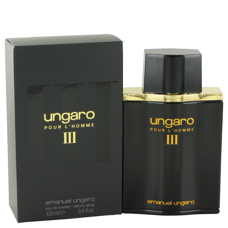 Ungaro Iii by Ungaro Eau De Toilette Spray (New Packaging) 3.4 oz for Men