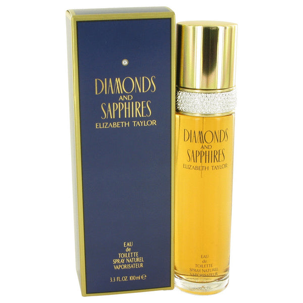DIAMONDS & Sapphires by Elizabeth Taylor Eau De Toilette Spray 3.4 oz for Women