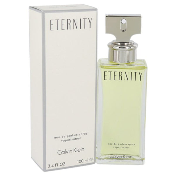 Eternity by Calvin Klein Eau De Parfum Spray 3.3 oz for Women