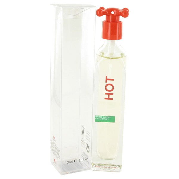 Hot by Benetton Eau De Toilette Spray (Unisex) 3.4 oz for Women