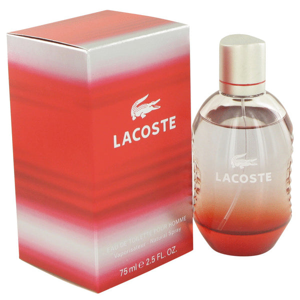 Lacoste Red Style In Play by Lacoste Eau De Toilette Spray (New Packaging) 2.5 oz for Men