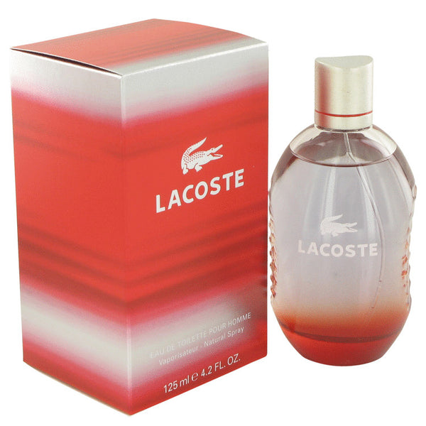 Lacoste Red Style In Play by Lacoste Eau De Toilette Spray (New Packaging) 4.2 oz for Men
