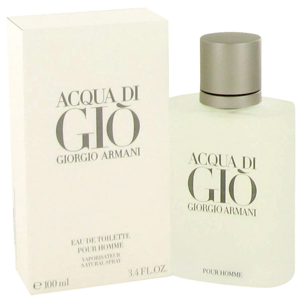 Acqua Di Gio by Giorgio Armani Eau De Toilette Spray 3.3 oz for Men