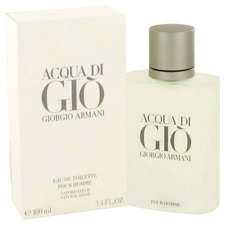 Acqua Di Gio by Giorgio Armani Eau De Toilette Spray 3.3 oz for Men