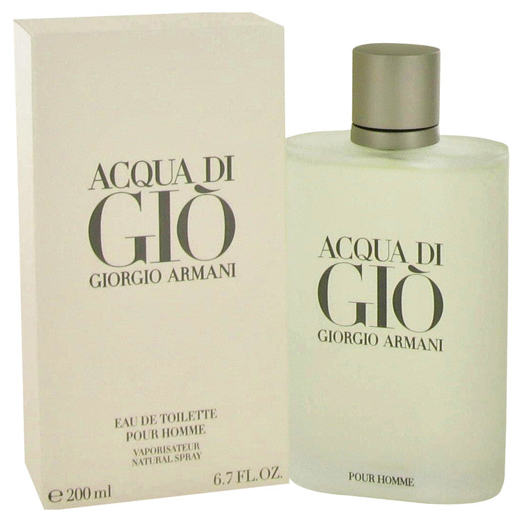 Acqua Di Gio by Giorgio Armani Eau De Toilette Spray 6.7 oz for Men