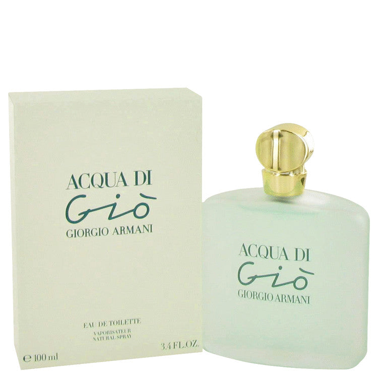 Acqua Di Gio by Giorgio Armani Eau De Toilette Spray 3.3 oz for Women