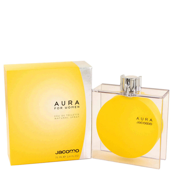 Aura by Jacomo Eau De Toilette Spray 2.4 oz for Women