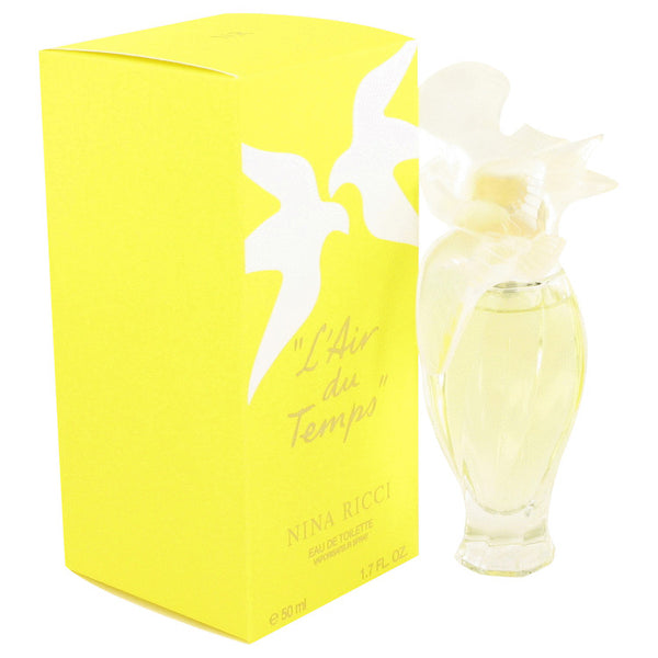 L'Air Du Temps by Nina Ricci Eau De Toilette Spray With Bird Cap 1.7 oz for Women