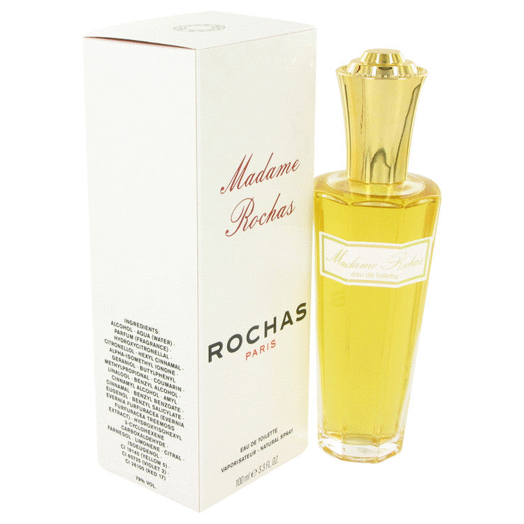 Madame Rochas by Rochas Eau De Toilette Spray 3.4 oz for Women
